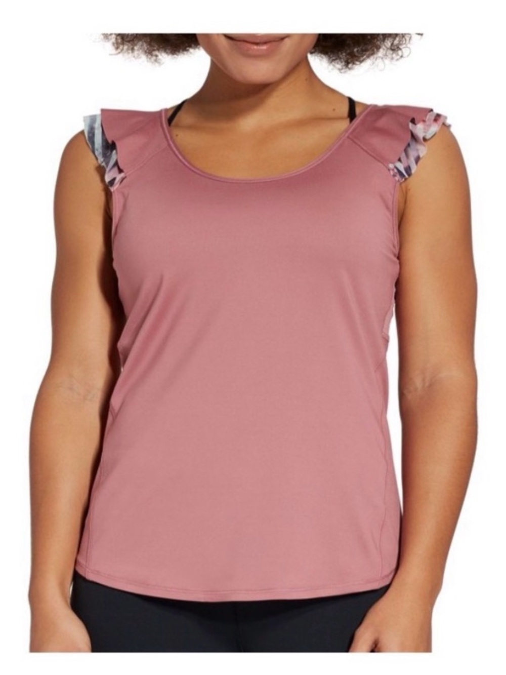 CALIA by Carrie Underwood Dusty Rose Sleeveless Tank Top